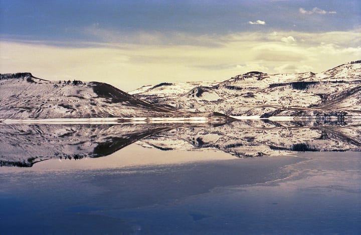 Reflective Mountain In Colorado