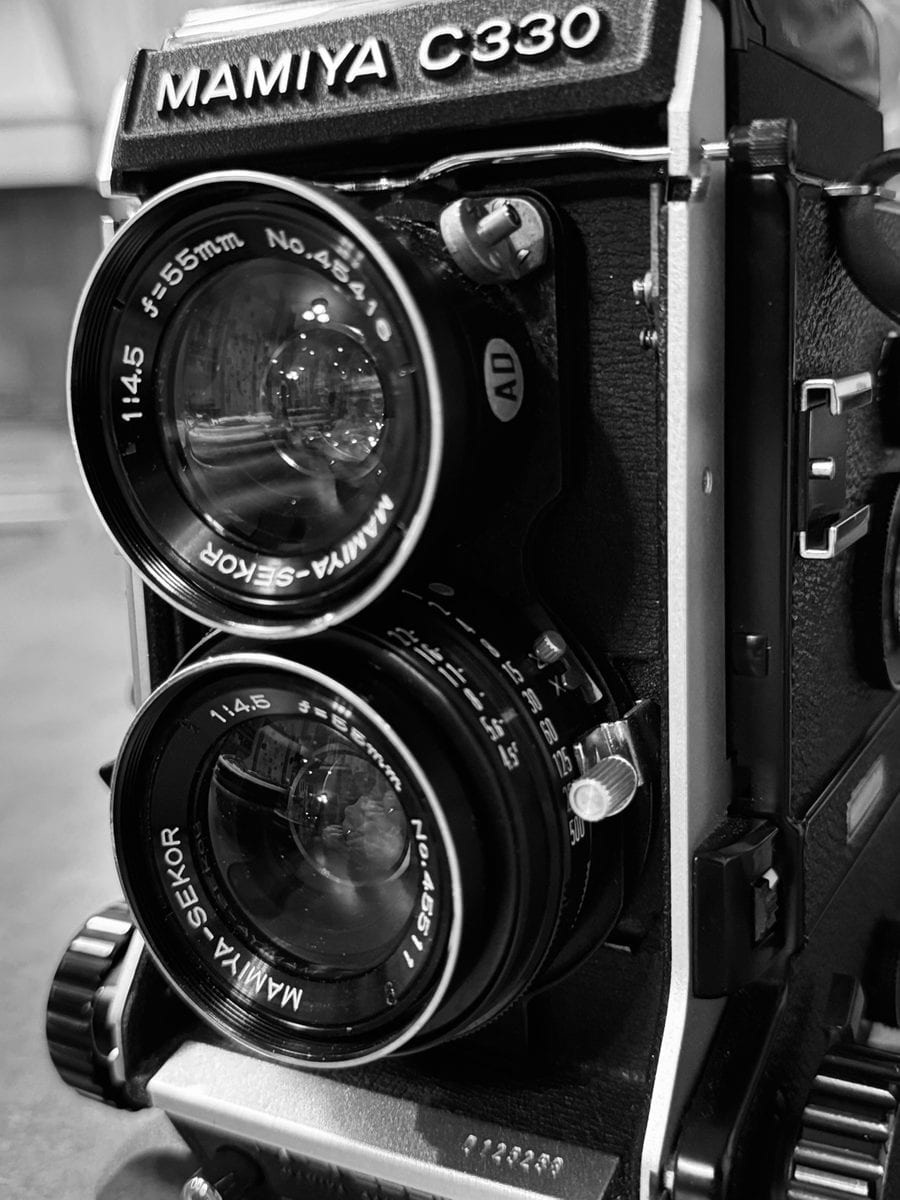 Mamiya C330 twin lens camera
